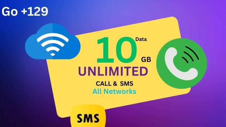 Globe Go+129 Prepaid Promo: 10GB all-access data + 8GB app data, unlimited Globe/TM calls, ₱129 for 7 days.